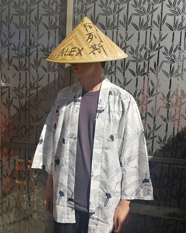Sombrero de bambú – JadeDesign – Joyas y Bisuterias